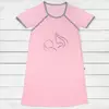 Женская сорочка для беременных, розовая
